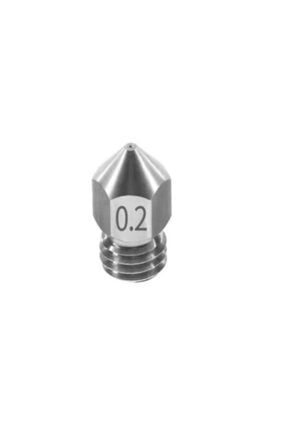 0.2mm Mk8 Çelik Nozzle - Creality Ender 3 V2/ender 3 Pro/cr10 Uyumlu R000015