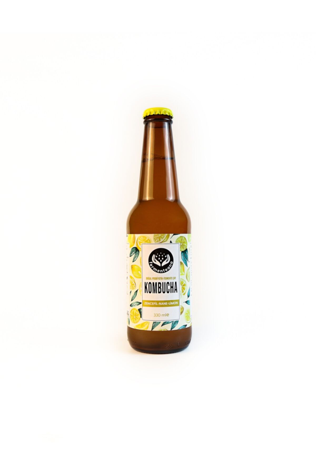 FERMENTEANA Kombucha (6)'lı Paket 330ml (ZENCEFİL-NANE-LİMON)