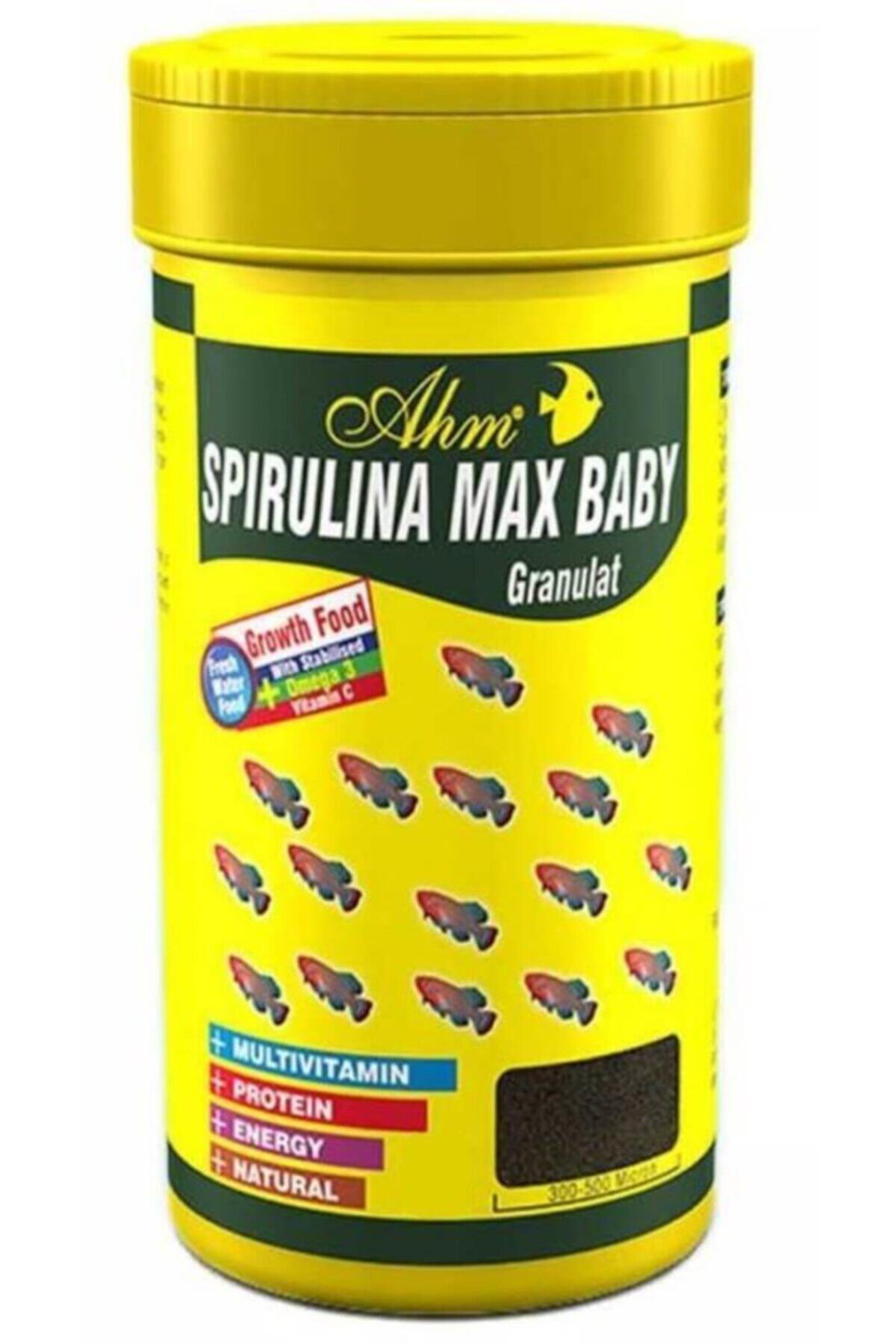 Genel Markalar Spirulina Max Baby Gran. l Balık Yemi 100 ml