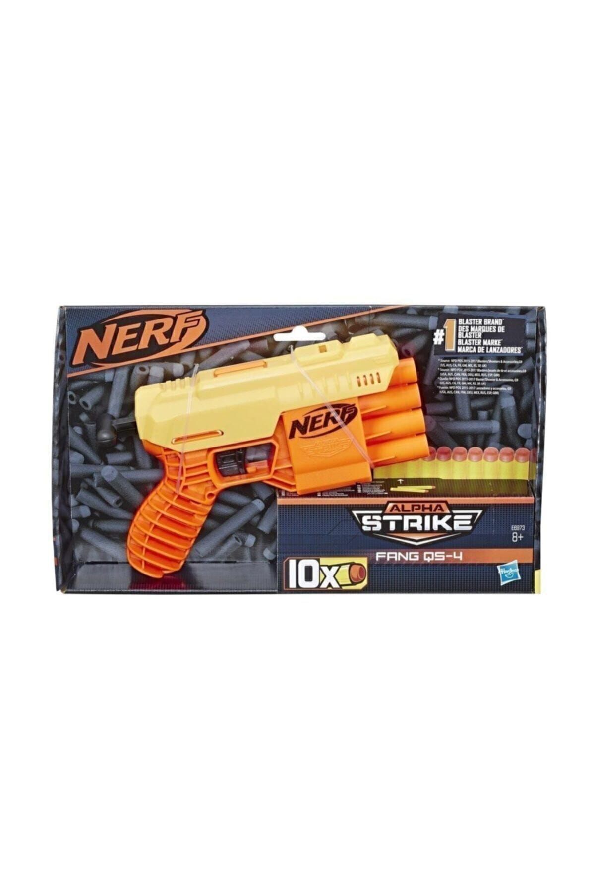 Nerf Orange Alpha Strike Fang Qs 4 Blaster 010101INTE6973