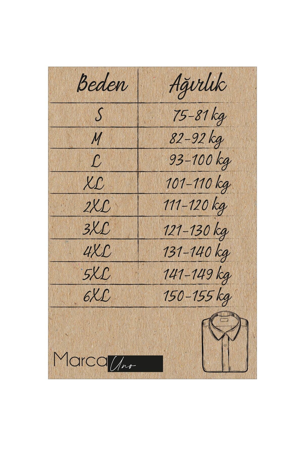 Marca Uno Erkek Çift Cepli Yakası Düğmeli Büyük Beden Oduncu Kışlık Gömlek görsel 3