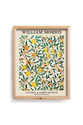 William Morris - Ahşap Çerçeve dstn0610