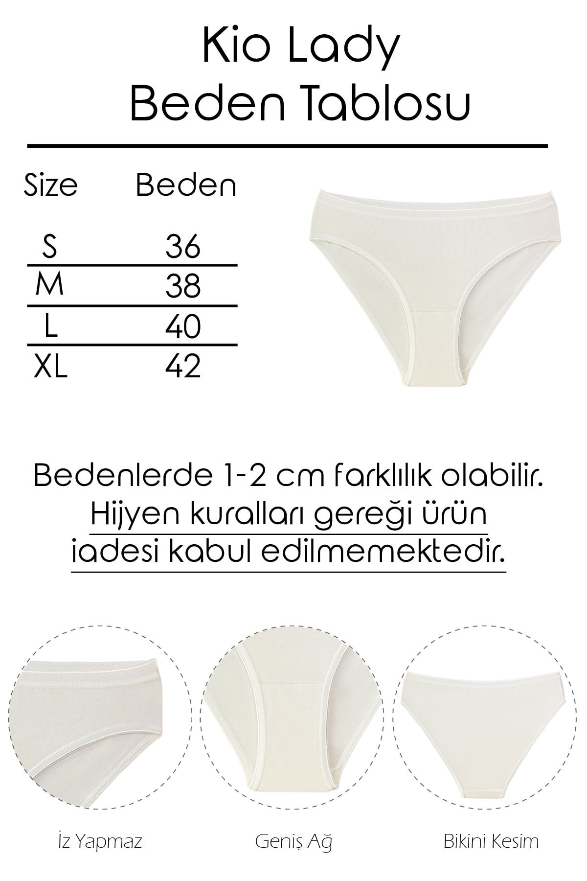 Kio Tasarım-Black Pink Panties K-pop Women's Pink Valentine's-friend-birthday Gift Cotton Kilot Johns 2