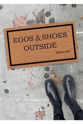 Egos And Shoes Outside 2 Kapı Önü Koko Paspas LLV0320