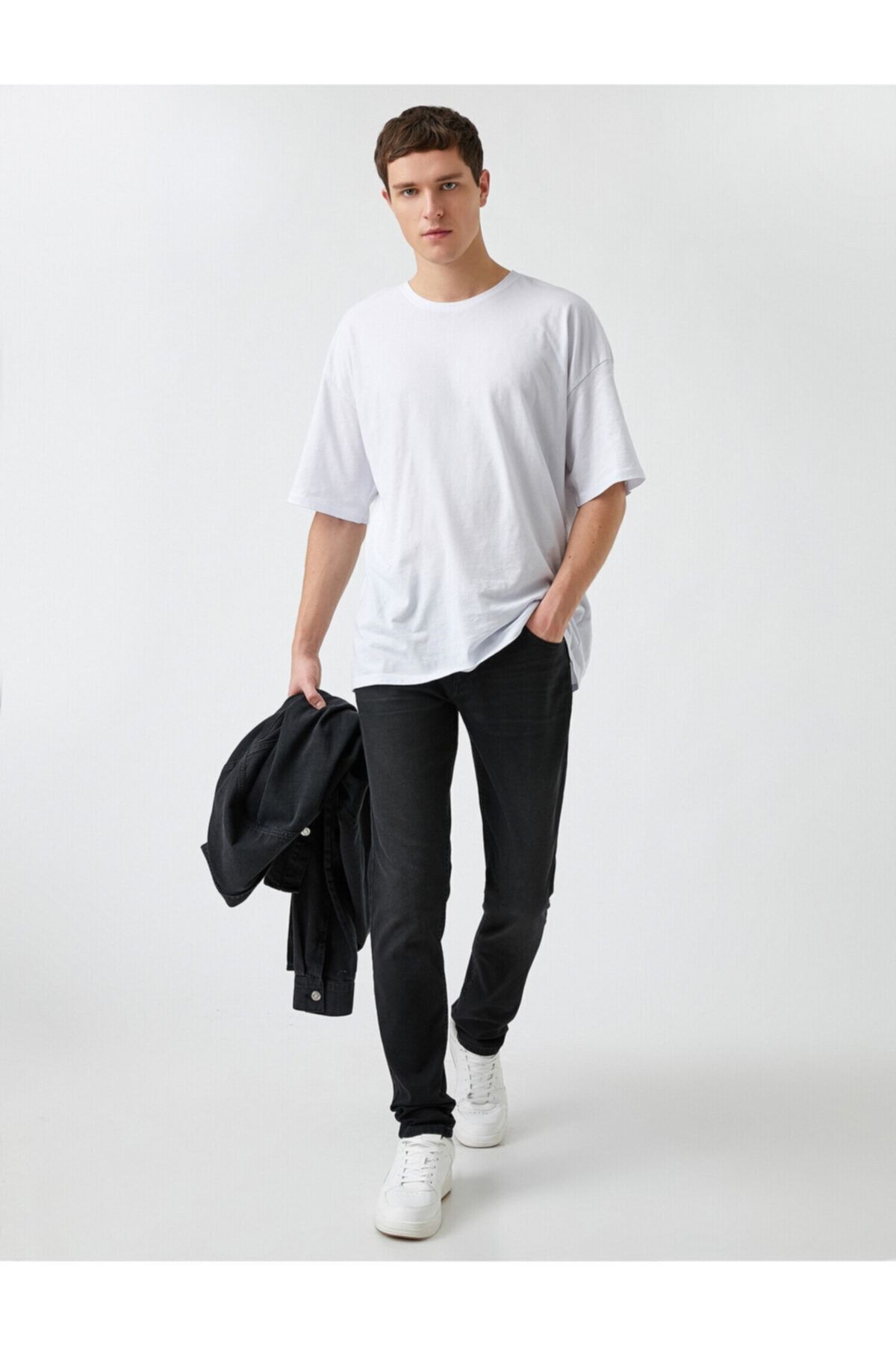 Koton Skinny Fit Kot Pantolon - Michael Jean
