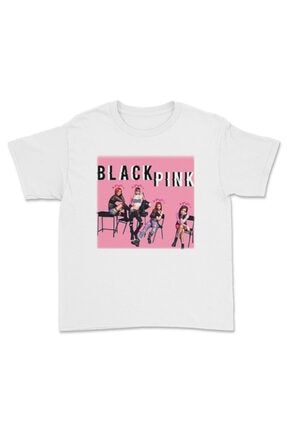Black Pink Unisex Çocuk Tişört T-shirt Bct2327 BCT2327