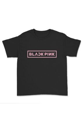 Black Pink Unisex Çocuk Tişört T-shirt Bct2329 BCT2329