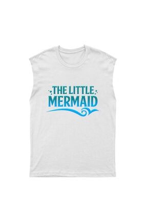 Küçük Deniz Kızı - Little Mermaid Kesik Kol Tişört Kolsuz T-shirt Bkt1203 BKT1203