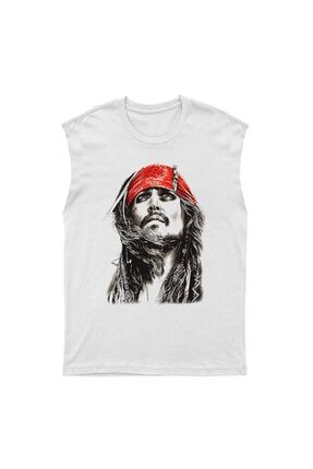 Johnny Depp Kesik Kol Tişört Kolsuz T-shirt Bkt7406 BKT7406
