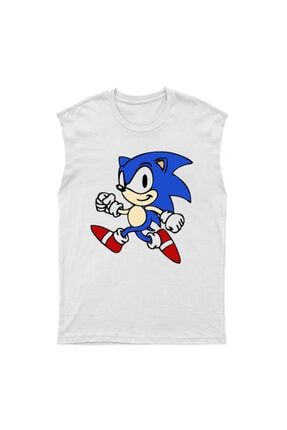 Sonic The Hedgehog Kesik Kol Tişört Kolsuz T-shirt Bkt7855 BKT7855