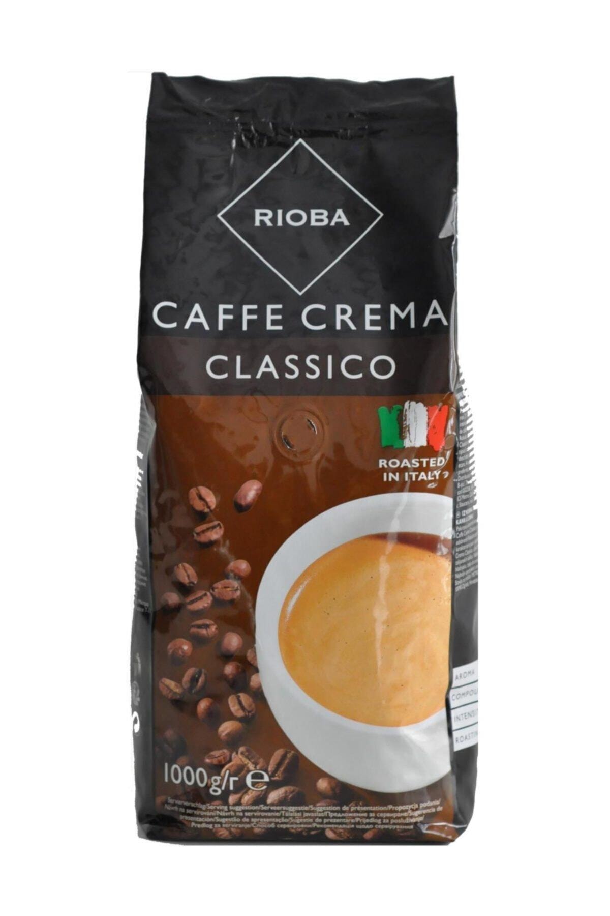 Rioba Caffe Crema Classico Çekirdek Kahve 1 Kg