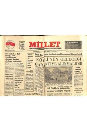 Millet Gazetesi 28 Şubat 1976 GZ102555