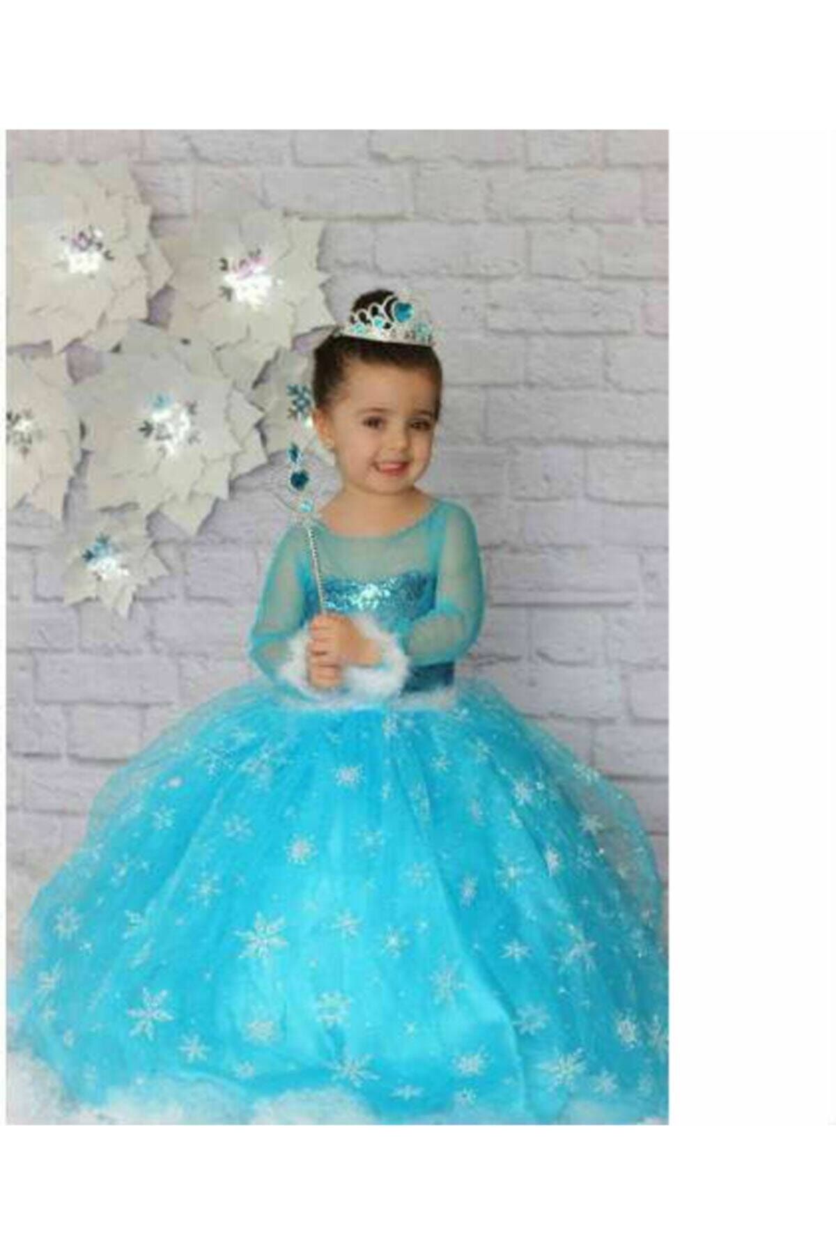 Baby girl deals elsa costume
