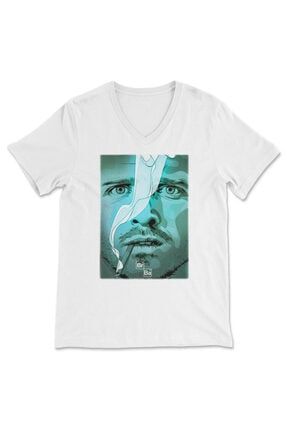 Breaking Bad - Heisenberg V Yaka Tişört Unisex T-shirt Bvt7979 BVT7979