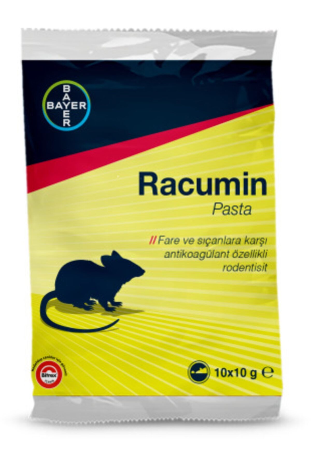 Bayer Racumin Paste Haşere Ilacı 10grx10adet 100 gr Yeni Ambalaj Fiyatı,  Yorumları - Trendyol