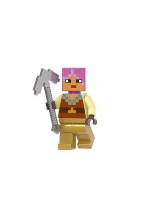 Lego Uyumlu Minifigures My World Villager Woman Hunter Knight One-eyed Pirate Minecraft TYC00331585788