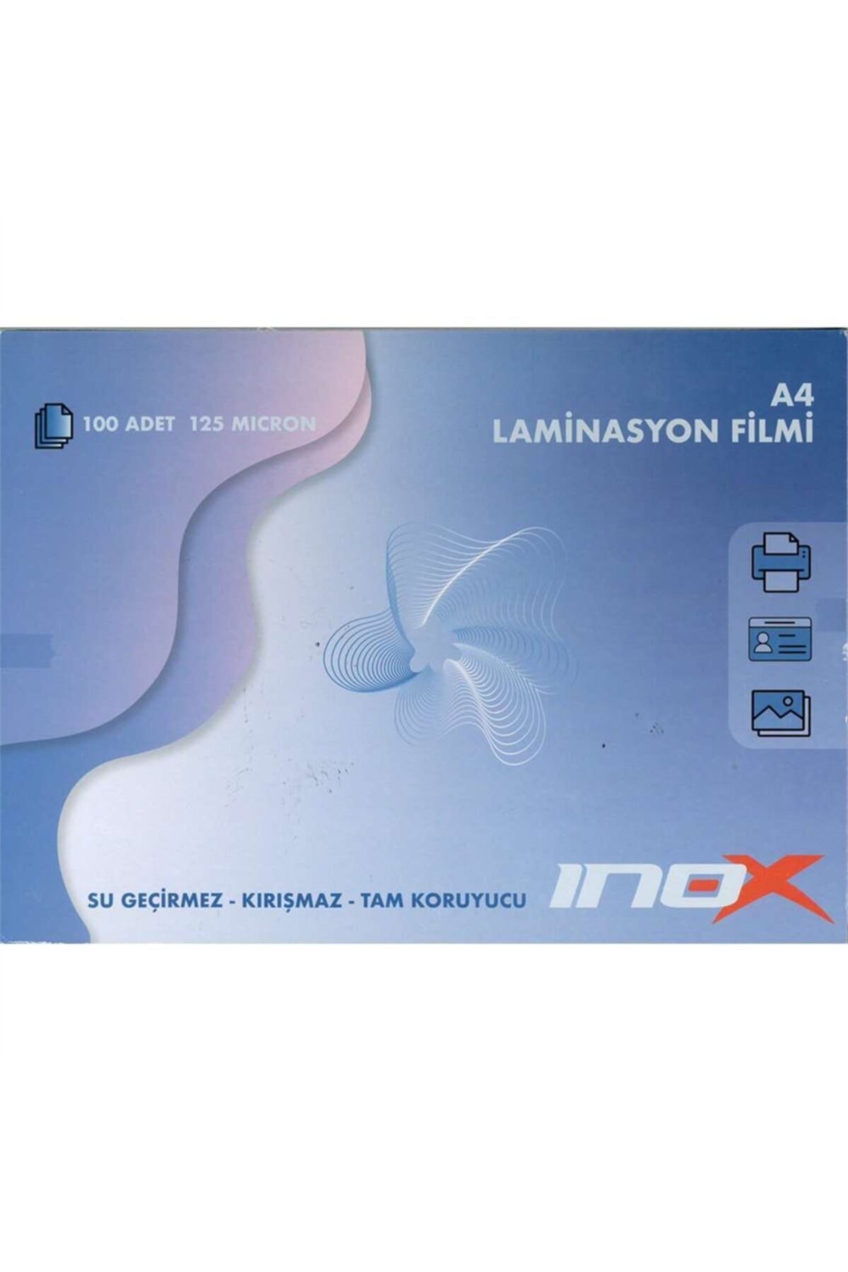 AYKI EV AKSESUAR VET ASARIM ÜRÜNLERİ Viva Inox A4 Laminasyon Filmi 100 Lü