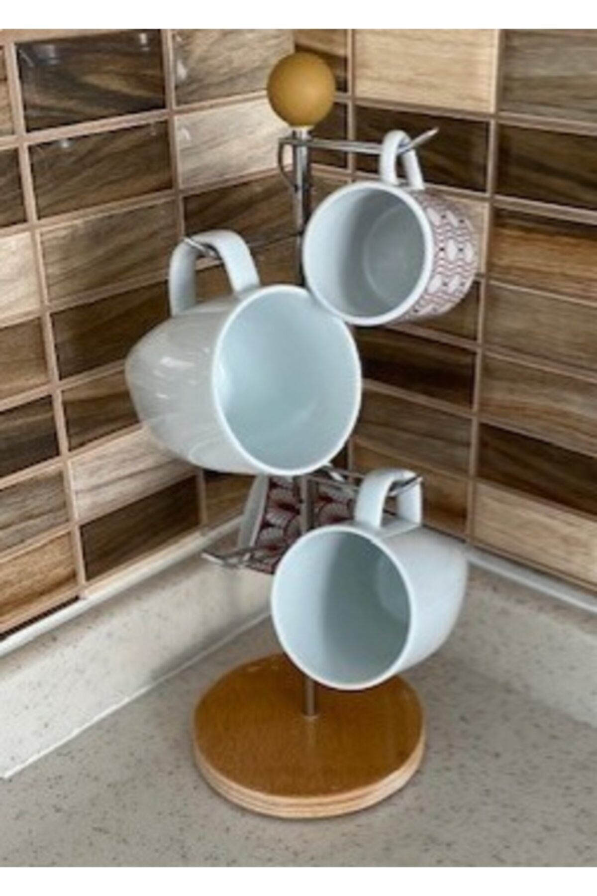 RENK YAPI RÜYASI Umeraș Pentru Ceașcă De Cafea În Dulap Din Bambus Inoxidabil Nu Se Mișcă Mai Puțin Transportă Ceașcă În 6 Dimensiuni Diferite - One