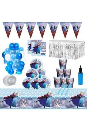 Frozen Elsa Lüks Doğum Günü Parti Seti 16 Kişilik TPKT000001763
