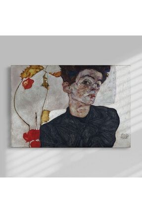 Egon Schiele Tablosu Dekorasyon Kanvas nzn147