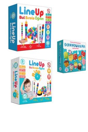 Circle Toys Line Up + Line Up Ring + Donndurma Üçlü Set ubl1576