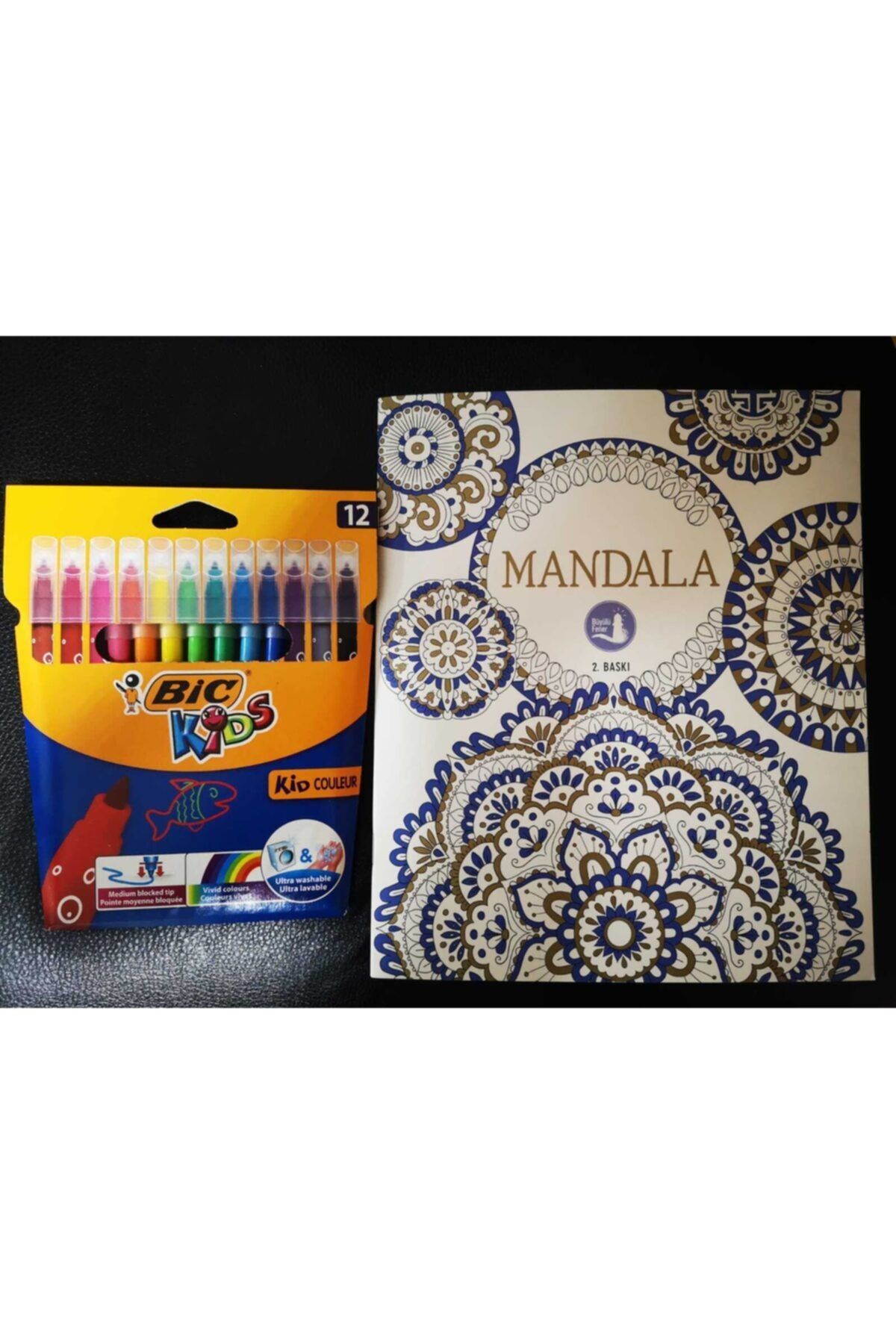 Bic 12'li Keçeli Kalem Ve Mandala Seti 003