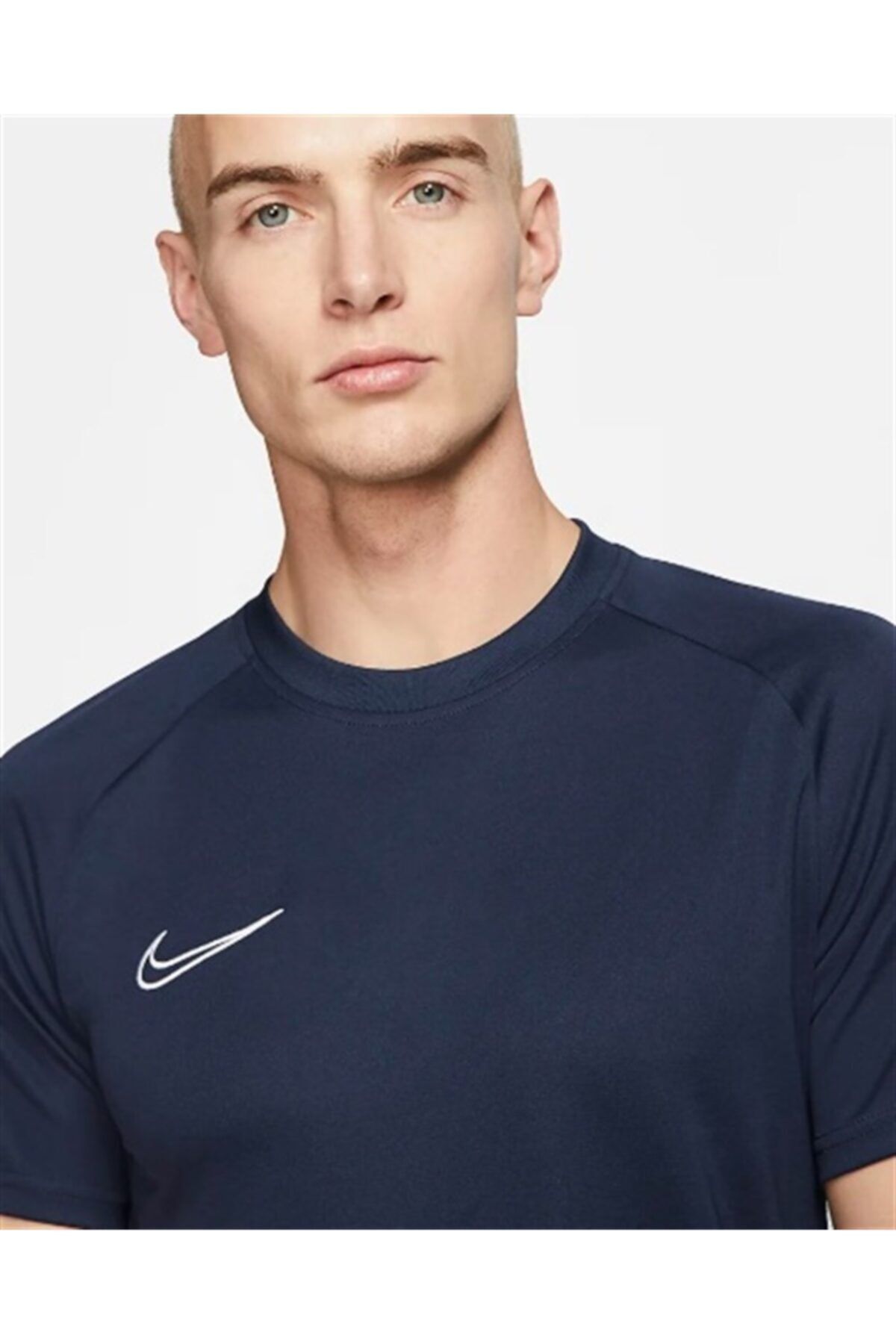 Nike-Nike Aj9996-451 M Nk Dry Acdmy Top Ss Men's Short Sleeve T-shirt Navy Blue 3
