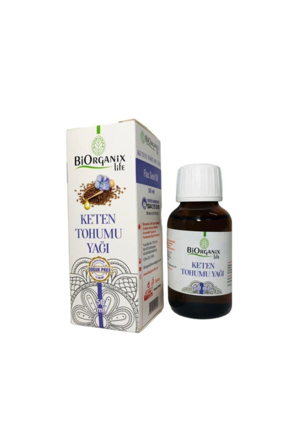 Bıorganıx Life Keten Tohumu Yağı 20ml