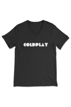 Coldplay V Yaka Tişört Unisex T-shirt Bvt4776 BVT4776