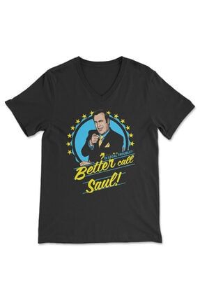 Better Call Saul V Yaka Tişört Unisex T-shirt Bvt7967 BVT7967