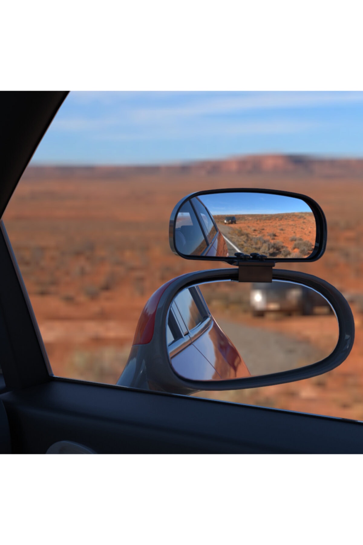 GÖZCÜ Sürücü Kursu Kör Nokta Aynası 14x8 Cm Mavi