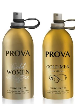Gold Women ve Gold Men Kadın ve Erkek Parfüm EDP 2 x100 ml PRO8696601118125EDP