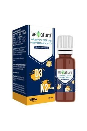 - Vitamin D3 K2 (MENAKUİNON 7) Damla 20 ml 20ML