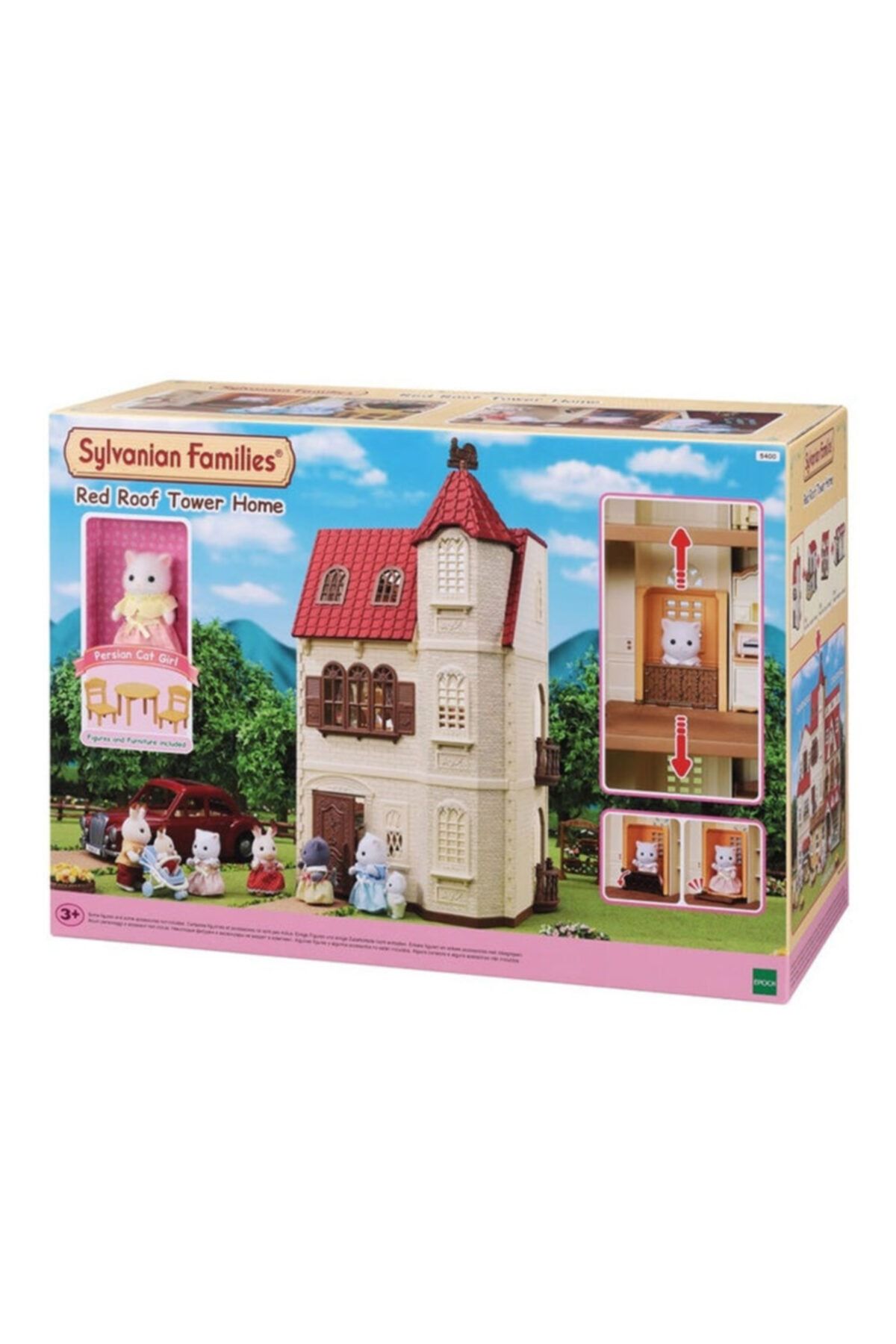 SYLVANIAN FAMILIES Kırmızı Çatılı Kule Ev