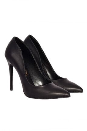 Siyah Kadın Klasik Topuklu Ayakkabı KLAS9999