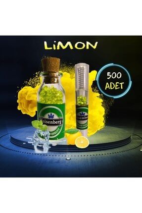 Mentol Topu 500 Adet Iced Lemon Buzlu Limon Aromal LMN500