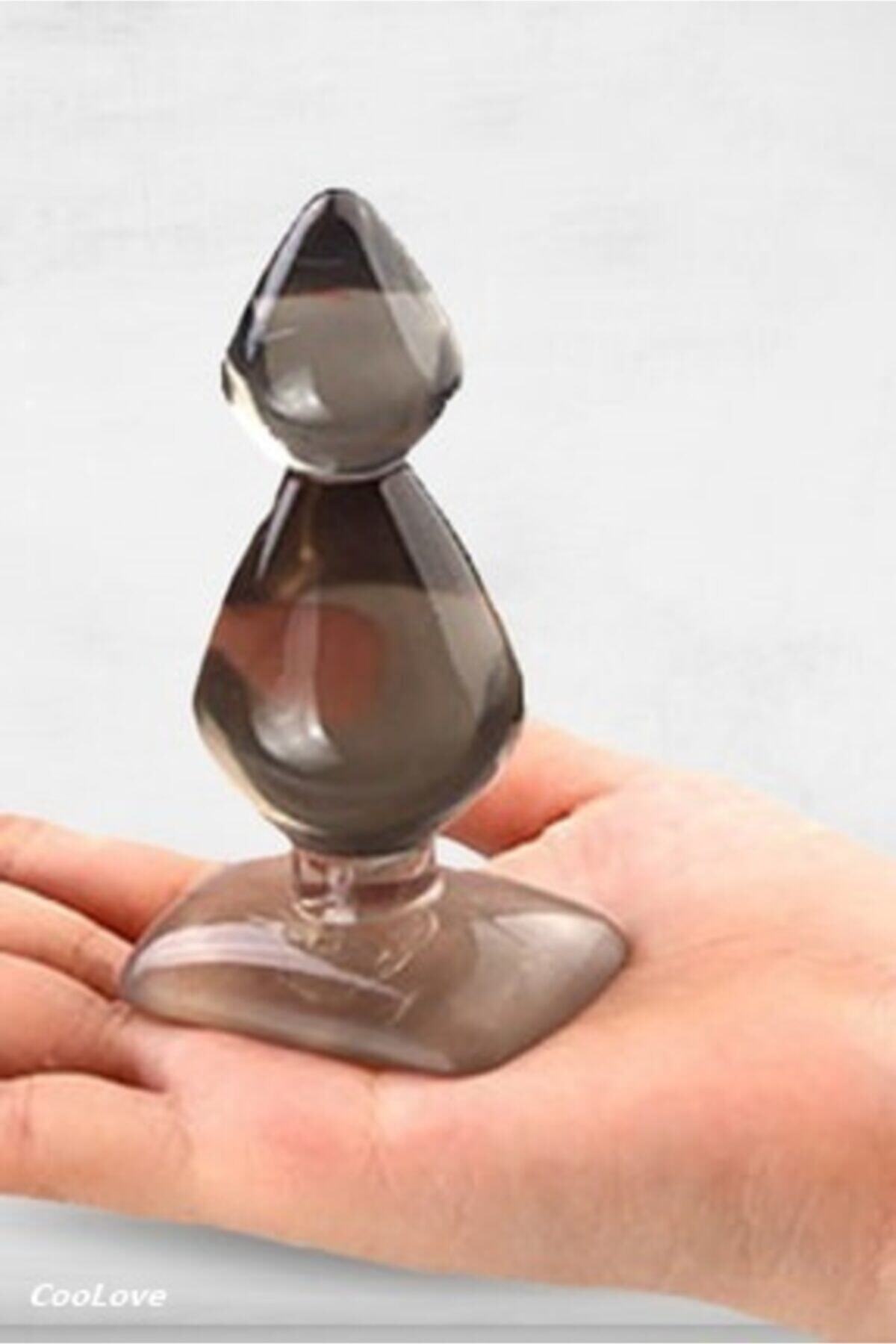 Anal Plug Silikon 2 Boğumlu Mini Anal Plug Tıkaç 9 Cm Siyah 2