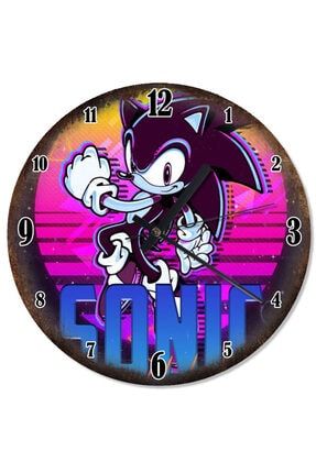 Sonic Tasarım Duvar Saati saaat-2266-30