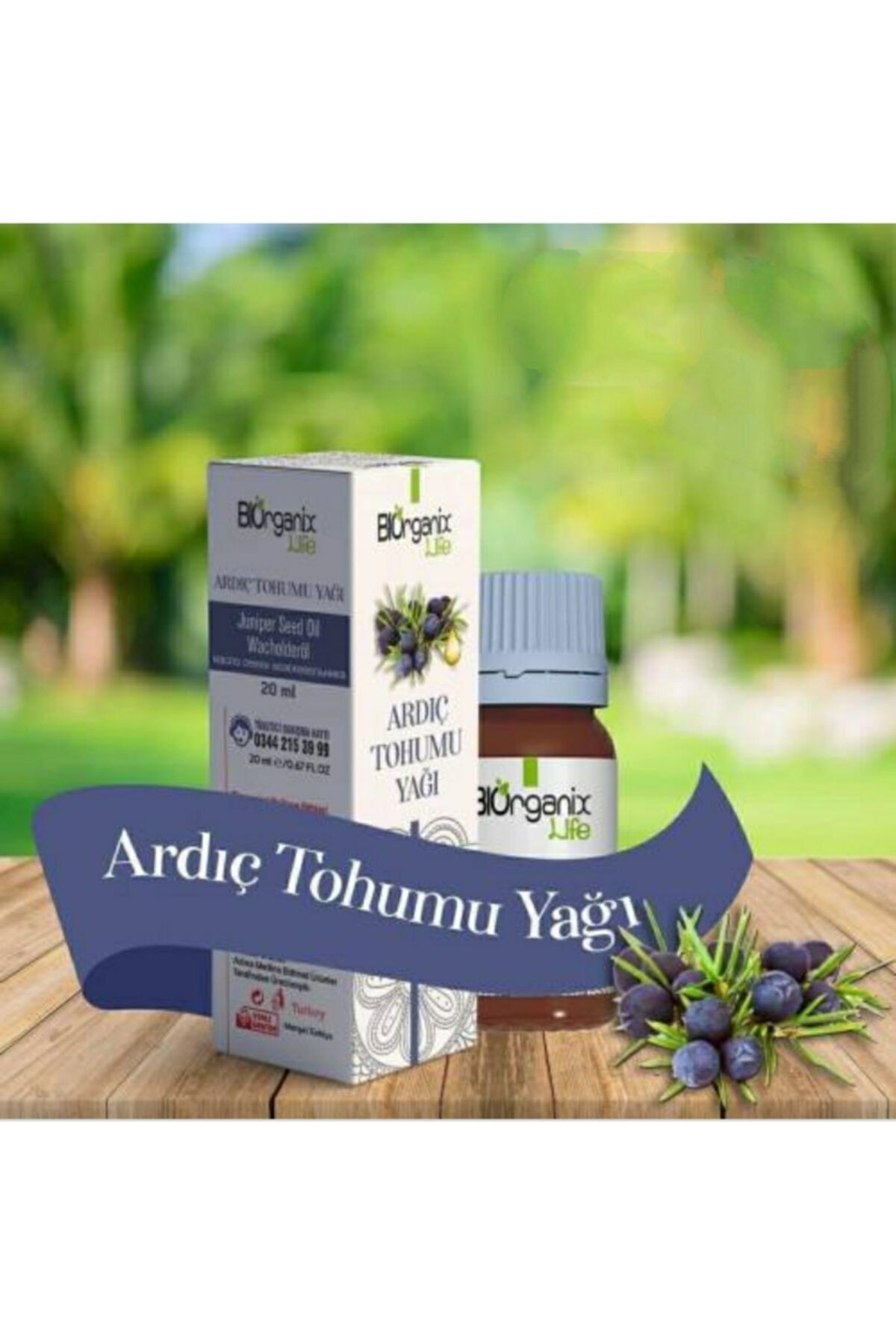 Bıorganix Life Ardıç Tohumu Yağı 20ml