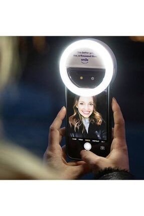 Selfie Işığı 3 Kademeli Led Aydınlatma Telefon Aparatı A39