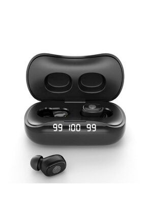 Bluetooth Kulaklık Kablosuz Yeni Nesil V5.1 Stereo Çift Mikrofon 3 Göstergeli Powerbankli Kulakiçi Tws-210s