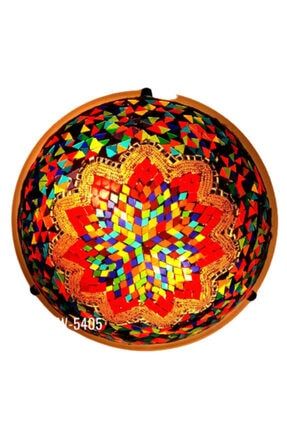 5405-otantik Osmanlı Dekoratif Mozaik 40lık Duvar Plafonyer Aplik Duvar Lambası I-S-W-5405