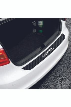 Opel Corsa Arka Tampon Koruma Karbon Sticker 03425