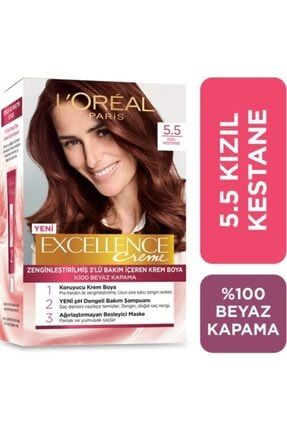 L'oréal Paris Excellence Creme Saç Boyası 5.5 Kızıl Kestane SGBA1905