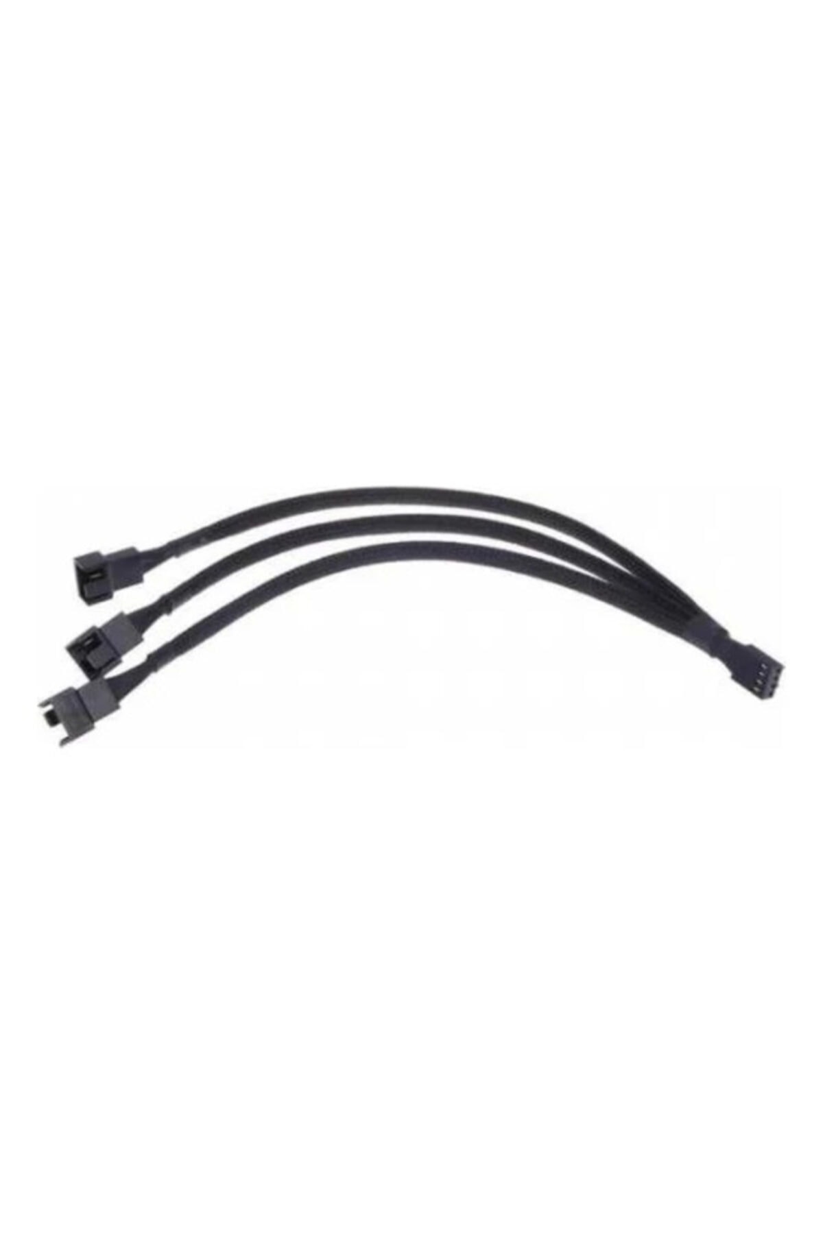 4 Pin 3'lü Fan Çoklayıcı Fan Splitter Fan Çoğaltıcı 4pin 3 Pin 4 Pin Fan Kablosu 4p Dişi 3+3+4p 4