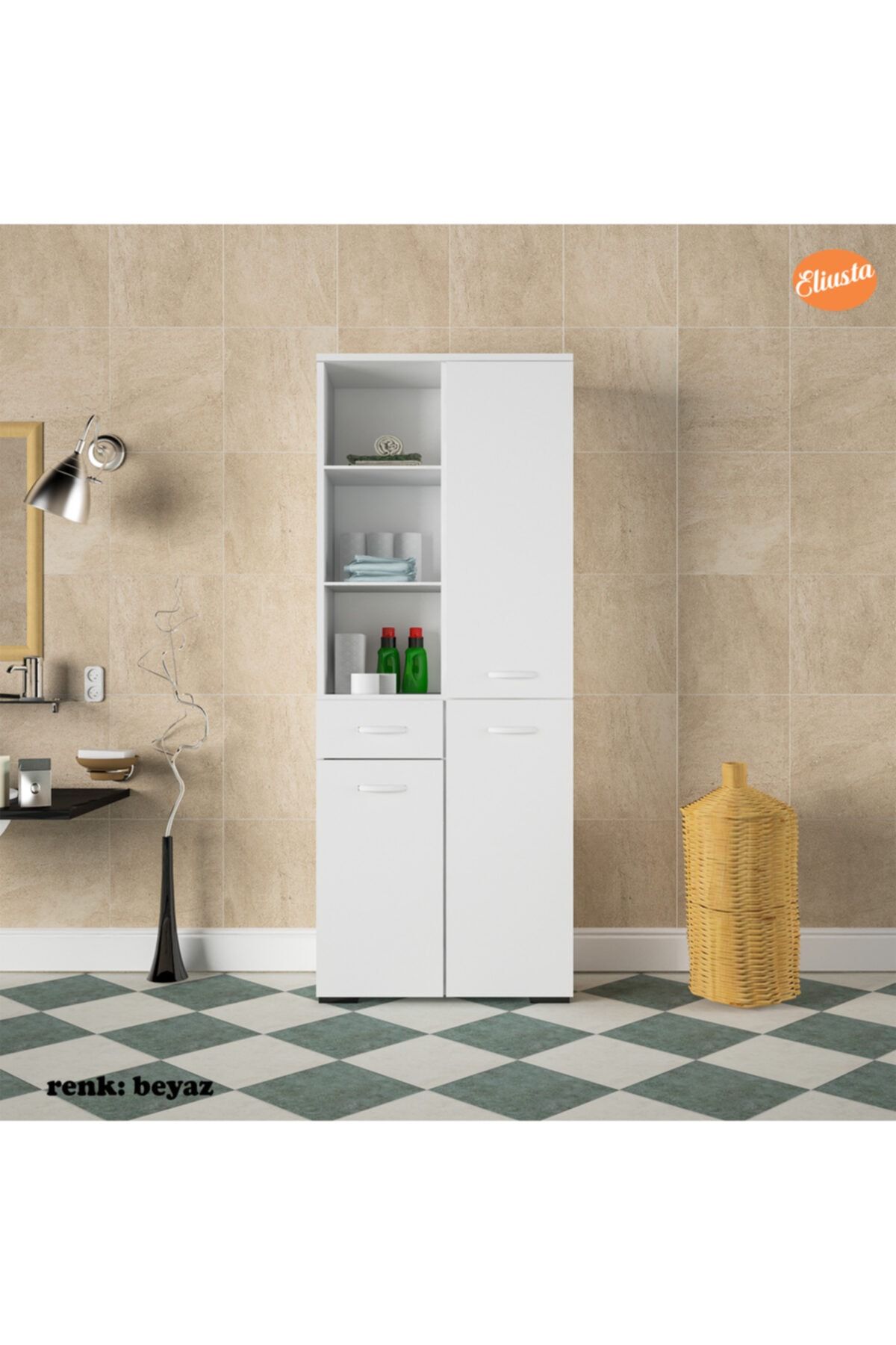 Banyo Dolabı Çok Amaçlı Dolap #3