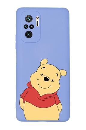 Redmi Note 10s Pooh Desenli Premium Silikonlu Telefon Kılıfı MCRDMN10SL151