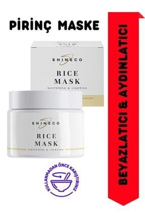 Pirinç Maske 50 Ml - Beyazlatıcı Etki - Cilt Yenileme-Aydınlatma