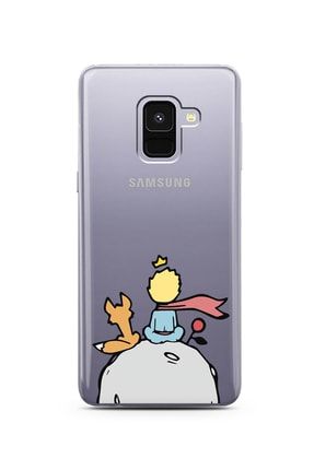 Samsung A8 2018 Küçük Prens Tasarım Süper Şeffaf Silikon Telefon Kılıfı A8(2018)0331