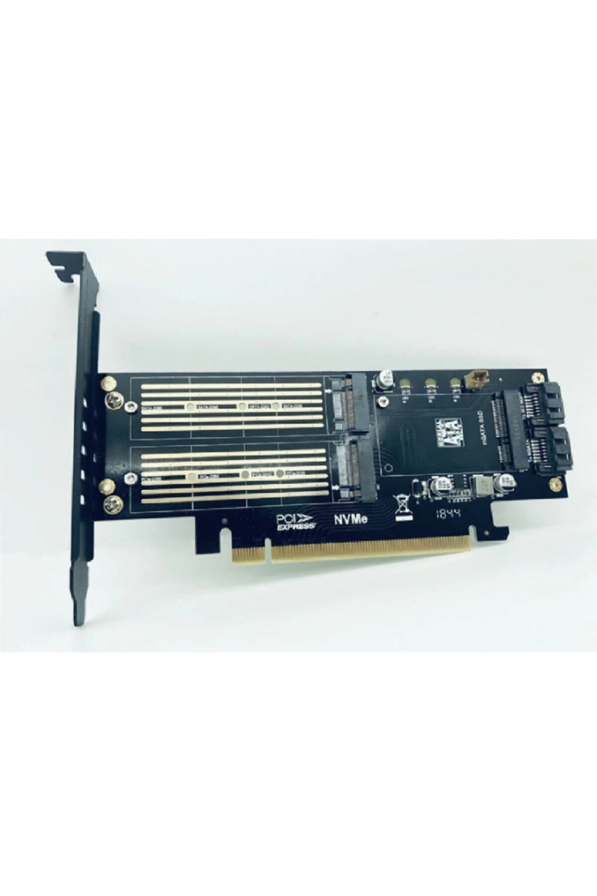 M.2 Nvme Ssd Ngff Pcıe 3.0x16 Adaptör Msata 2